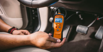 OBD-II scanner done reading trouble codes