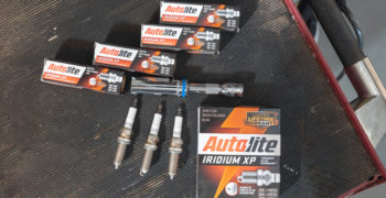 Autolite iridium type spark plugs